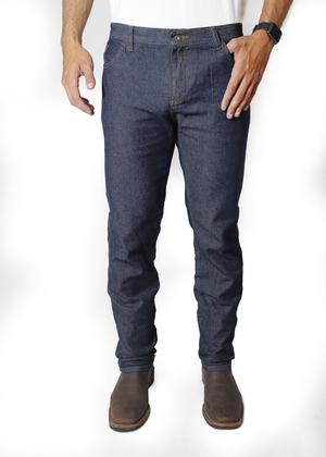 Imagem de Kit 2 Calças Jeans Masculina Reforçada Confortável Direto da Fabrica  Tradicional Barata