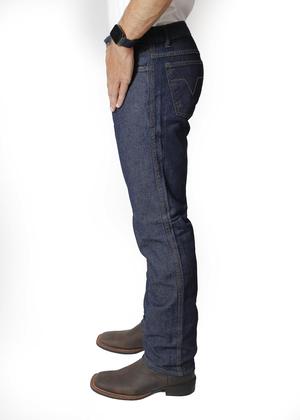 Imagem de Kit 2 Calças Jeans Masculina Reforçada Confortável Direto da Fabrica  Tradicional Barata