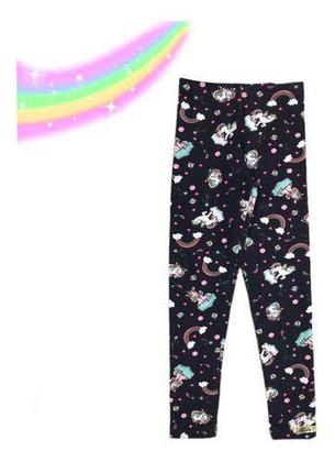 Imagem de Kit 2 Calças Legging Legue Cotton Juvenil Feminina Criança