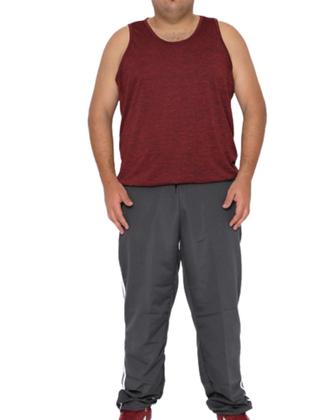 Imagem de Kit 2 Calças Tactel Masculina Plus Size Diversas Cores Atacado