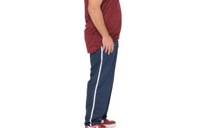 Imagem de Kit 2 Calças Tactel Masculina Plus Size Diversas Cores Atacado