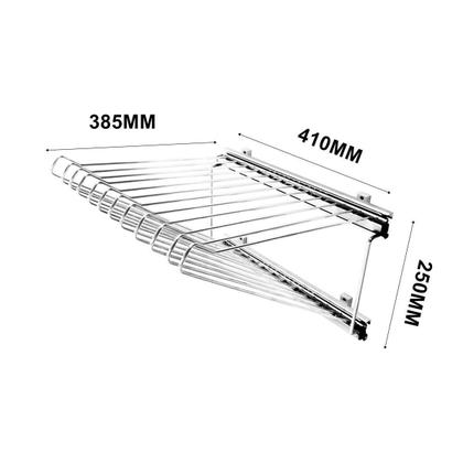 Imagem de Kit 2 Calceiro Quadro 12 Varetas 8043 Cromado Jomer