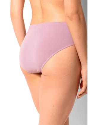 Imagem de Kit/2 Calcinha Alta Trifil C01971 Sem Costura Microfibra T. P/1XG