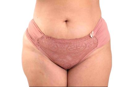 Imagem de Kit 2 calcinhas asa delta renda fio duplo plus size poliamid