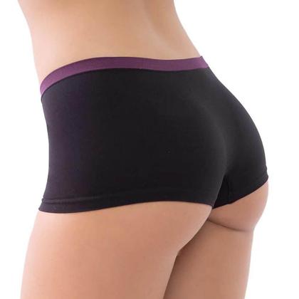 Imagem de Kit 2 Calcinhas Boxer DelRio 8291 Sem Costura