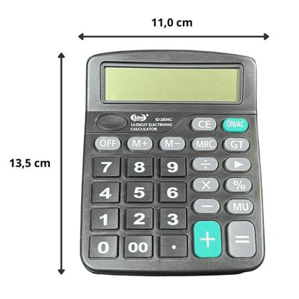 Imagem de Kit 2 Calculadora Display Grande Balcão Escritório Comércio