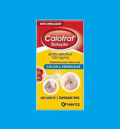 Imagem de Kit 2 Calotrat Ácido Salicílico Remove Calos Verrugas 5ml