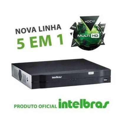 Imagem de Kit 2 Cameras de Segurança Hd Dvr Mhdx Intelbras Full Hd