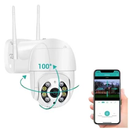 Imagem de Kit 2 Cameras de segurança speed dome A8 infravermelho a prova de agua