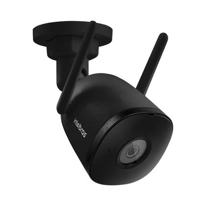 Imagem de Kit 2 Câmeras Inteligente Wi-Fi, Zoom e Áudio Externa iM5 SC Black Intelbras