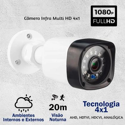 Imagem de Kit 2 Cameras Segurança Full Hd 1080p Dvr Intelbras Mhdx 3004