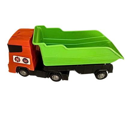 Imagem de Kit 2 Caminhão Brinquedo Bombeiro E Caçamba Articulado Infantil Interativo Super Frotinha Divplast