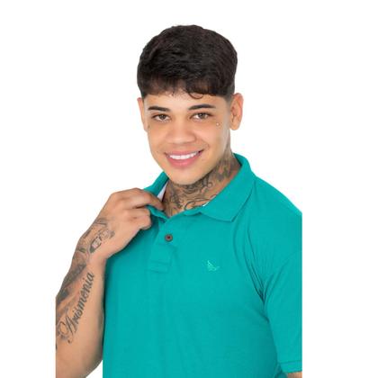 Imagem de Kit 2 Camisa Polo Ridens Estilo Único e Elegante, Compre Agora