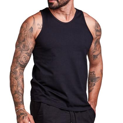 Imagem de Kit 2 Camisa Regata Masculina Adulto