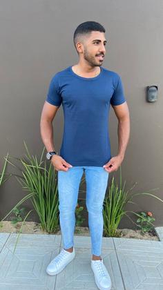 Imagem de Kit 2 Camisas Básicas Masculina 100% Algodão Plus Size 