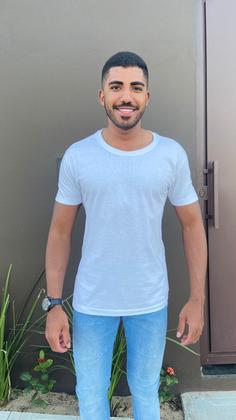 Imagem de Kit 2 Camisas Básicas Masculina 100% Algodão Plus Size 