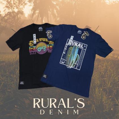 Imagem de KIT 2 CAMISETA MASCULINA COUNTRY SORTIDAS Rural's