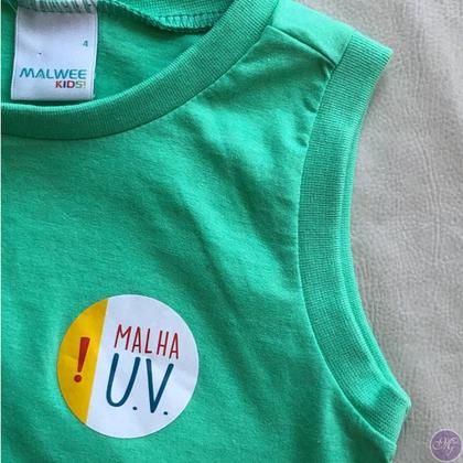 Imagem de Kit 2 Camiseta Regata Infantil Menino Básica Algodão Malwee