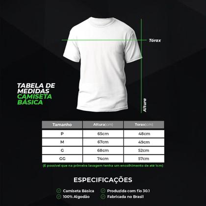 Imagem de Kit 2 Camisetas AMGK Masculina Lisa Básica 100% Algodão