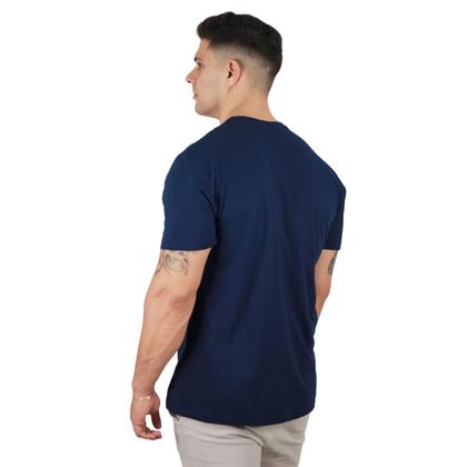 Imagem de Kit 2 Camisetas Básicas Masculina Algodão Premium Slim Fit Diversas Cores