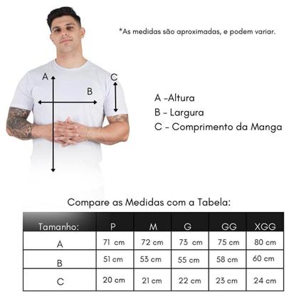 Imagem de Kit 2 Camisetas Básicas Masculinas 100% Algodão Premium TRV