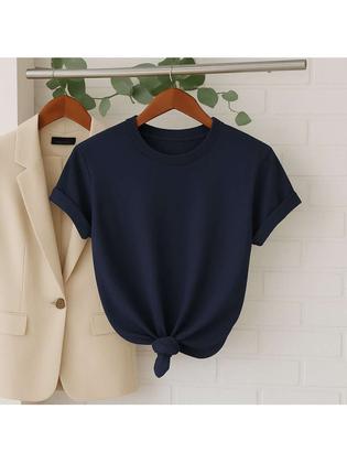 Imagem de KiT 2 Camisetas Casal 100% Algodão 30.1