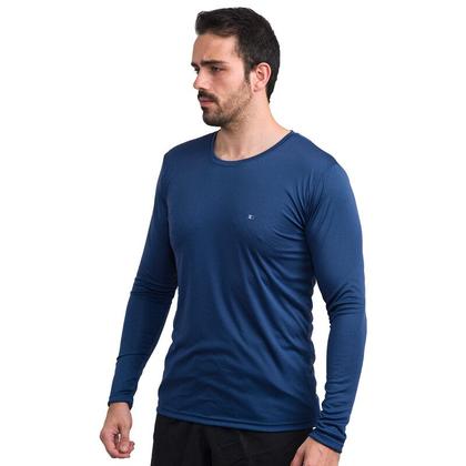 Imagem de Kit 2 Camisetas Dry fit Sandrini Masculina Manga Longa Leve UV Academia Esportivo