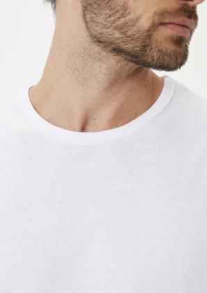 Imagem de Kit 2 Camisetas Hering Slim Básicas Masculina - Branca