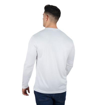 Imagem de Kit 2 Camisetas Manga Longa Masculina Proteção UV Dry Fit 50