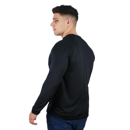 Imagem de Kit 2 Camisetas Manga Longa Masculina Proteção UV Dry Fit 50