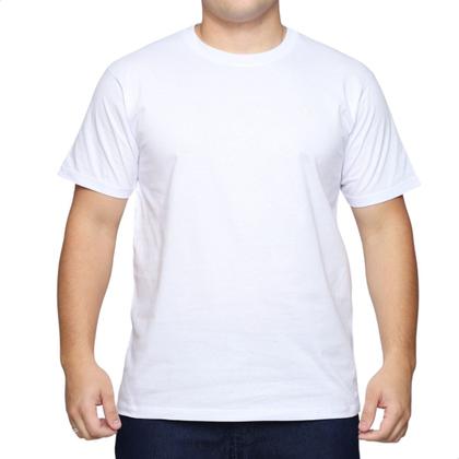 Imagem de Kit 2 Camisetas Masculina Lisa Premium Algodão Básica Tradicional T-Shirt 