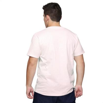 Imagem de Kit 2 Camisetas Masculina Lisa Premium Algodão Básica Tradicional T-Shirt 