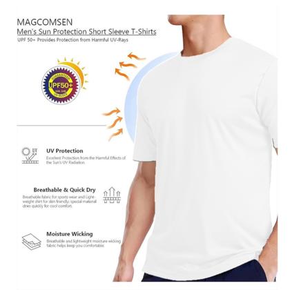 Imagem de Kit 2 Camisetas Masculina PROTEÇÃO SOLAR UV MC Dry fit Fitness Academia Corrida Praia Volley 730