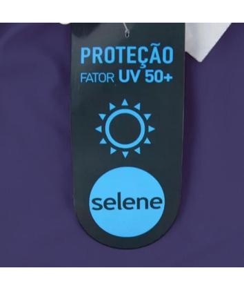 Imagem de Kit 2 Camisetas Selene Manga Longa Proteção Uv50+ Infantil