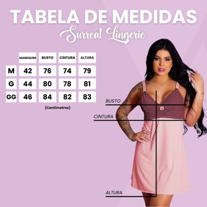 Imagem de Kit 2 Camisolas Amamentação Curta Gestante Com Fecho Pós Parto Saída Maternidade Vestido de Dormir