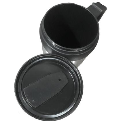 Kit 2 Caneca Termica Para Cafe Com Alça Inox Com Tampa Parede Dupla Cerveja 400ml - Bene Casa Imagem de Kit 2 Caneca Termica Para Cafe Com Alça Inox Com Tampa Parede Dupla Cerveja 400ml