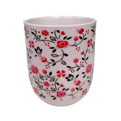 Imagem de Kit 2 Canecas de Chá Porcelana Copo Oriental 150ml