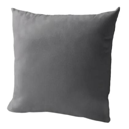 Imagem de Kit 2 Capa de Almofada Suede 45 x 45 com Zíper Veludo Liso