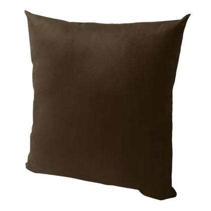 Imagem de Kit 2 Capa de Almofada Suede 45 x 45 com Zíper Veludo Liso