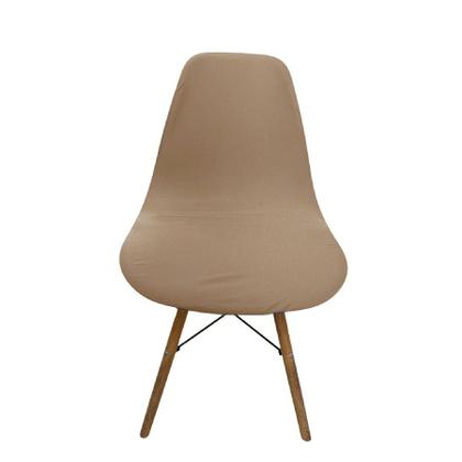 Imagem de Kit 2 Capa de Cadeira Charles Eames Eiffel Pé Palito Malha Lisa