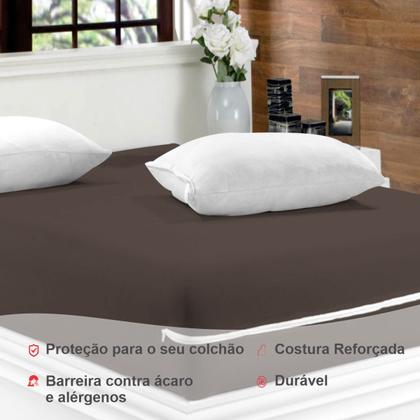 Imagem de Kit 2 Capa de Colchão Casal em Malha com Ziper Arte Cazza