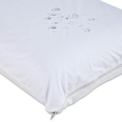 Imagem de Kit 2 Capa Travesseiro Impermeável 50 x 70 CM com Zíper Fronha Travesseiro