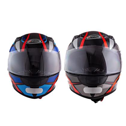 Imagem de Kit 2 Capacetes Ebf Spark Spider Azul e Vermelho