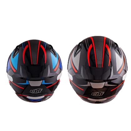 Imagem de Kit 2 Capacetes Ebf Spark Spider Azul e Vermelho