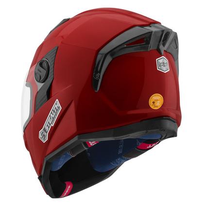 Imagem de Kit 2 Capacetes Fechados Pro Tork Stealth Solid Brilhante Segurança Proteção Feminino Masculino