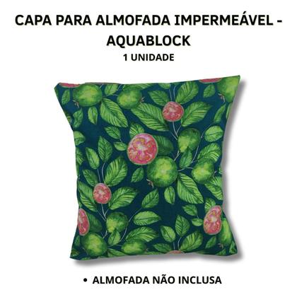 Imagem de Kit 2 Capas Almofada Impermeáveis 45x45 para Área Externa