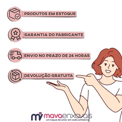 Imagem de Kit 2 Capas Cadeira Giratória Escritório Secretária Protetor