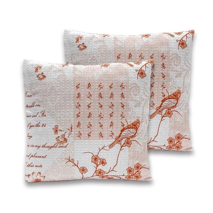 Imagem de Kit 2 Capas de Almofadas Piquet Favinho 40x40 C/ Zíper