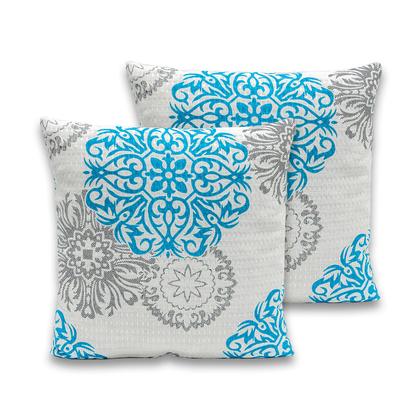 Imagem de Kit 2 Capas de Almofadas Piquet Favinho 40x40 C/ Zíper