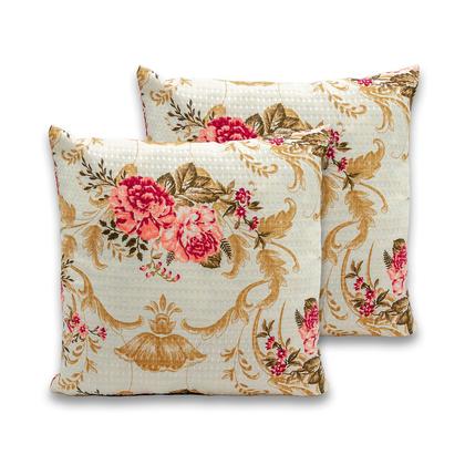 Imagem de Kit 2 Capas de Almofadas Piquet Favinho 40x40 C/ Zíper